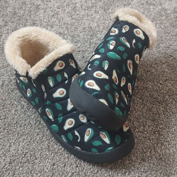 Like New Raad Shop‎ I Love Avocado Unisex Custom Print Anti-slip Winter Sneakers - Picture 11 of 14